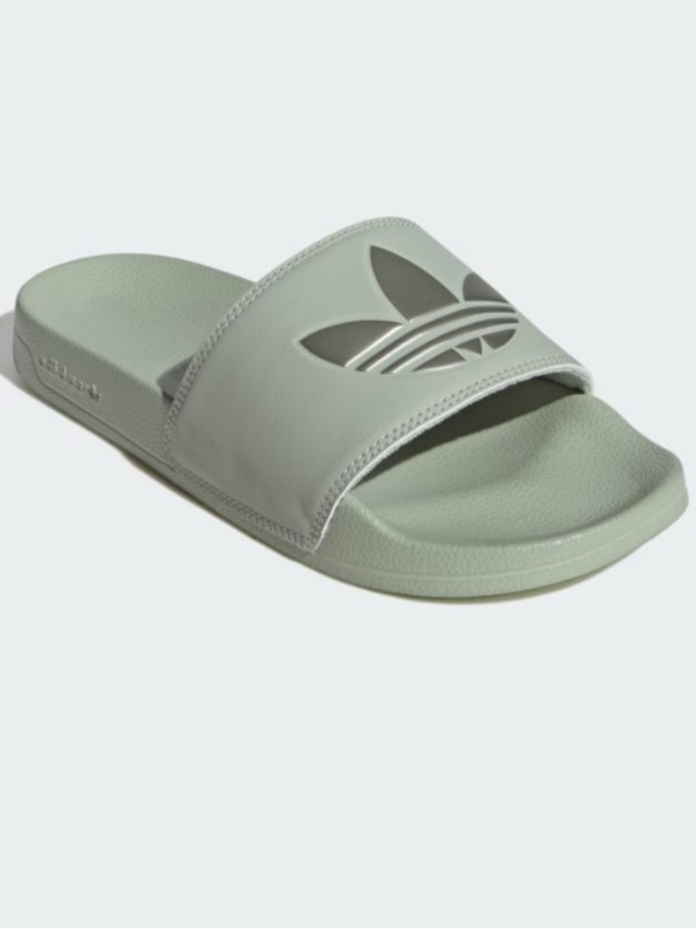 adidas Women's Slide Sandal in Light Sage